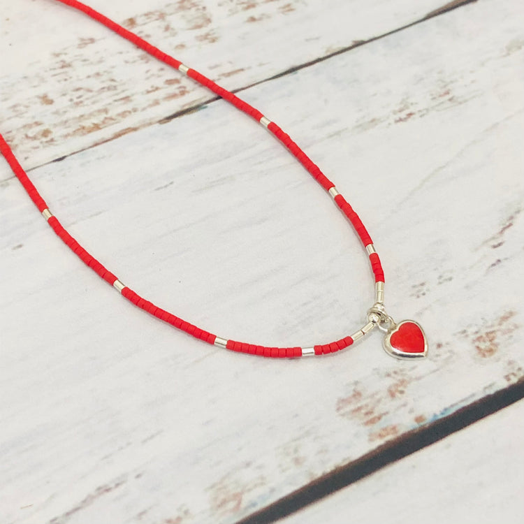 Collar corazón