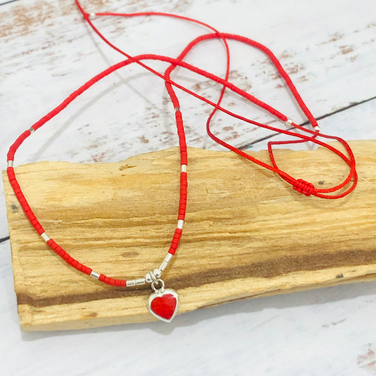 Collar corazón