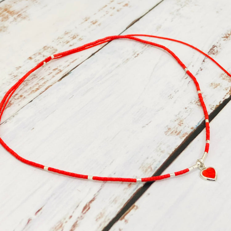 Collar corazón