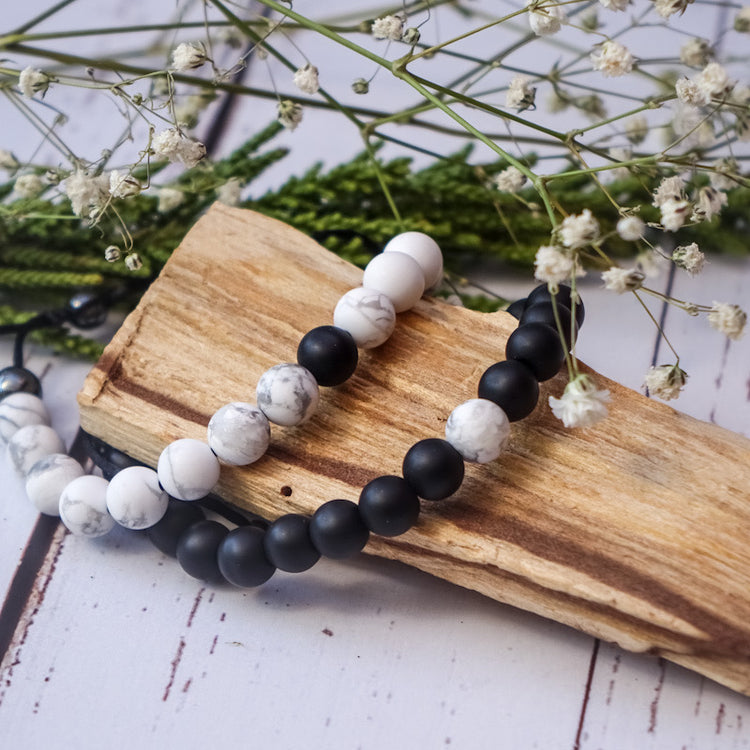 Pulsera Ónix Howlita