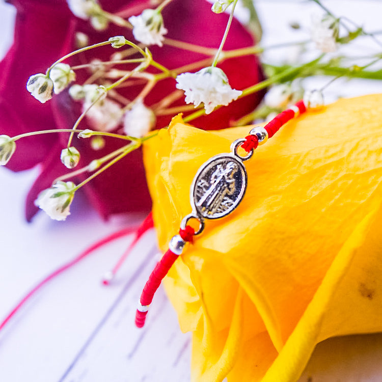 Pulsera mostacillas San Benito Conector