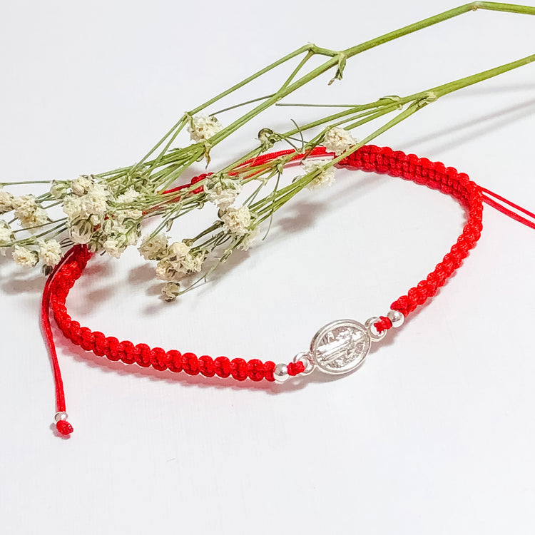 Pulsera San Benito Conector tejida