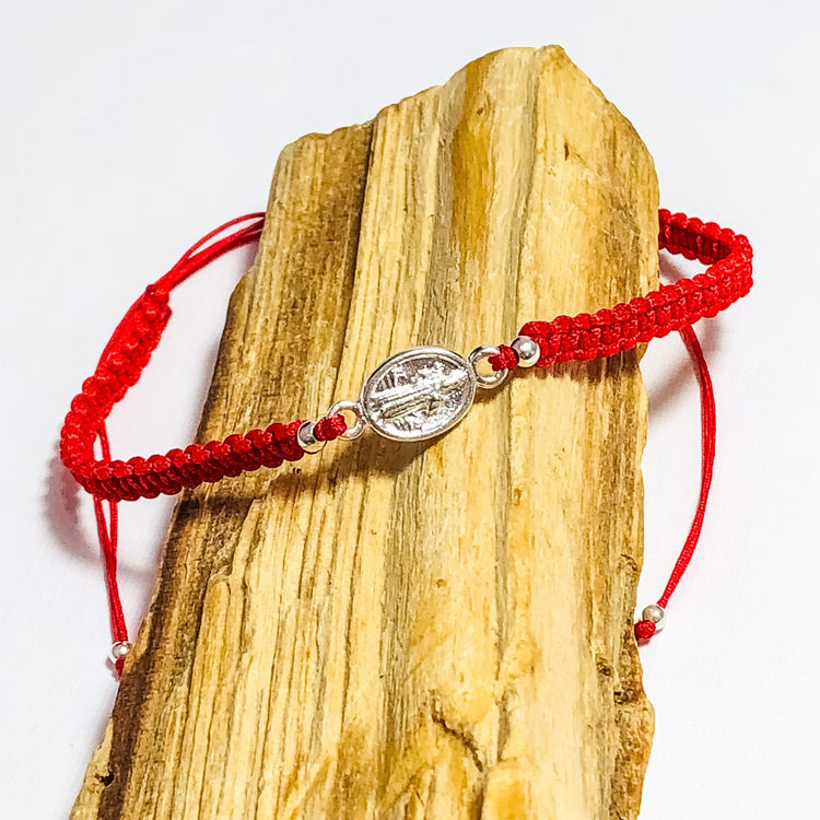 Pulsera San Benito Conector tejida