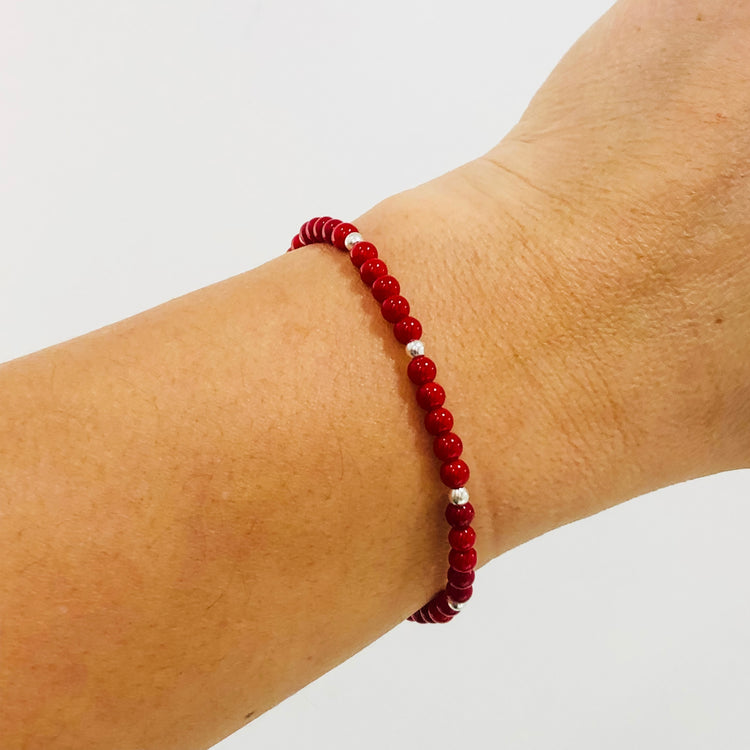 Pulsera Coral