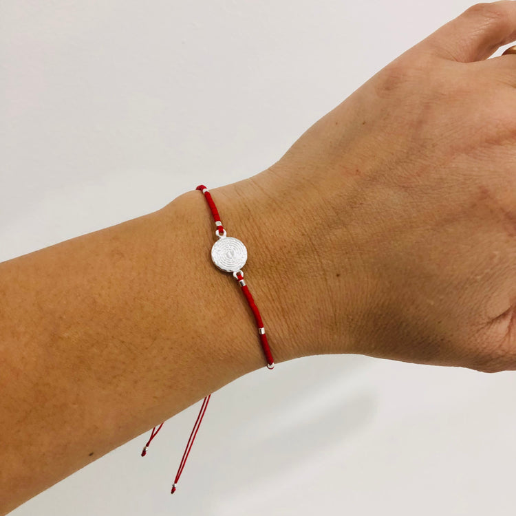 Pulsera Mostacillas Padre Nuetro conector