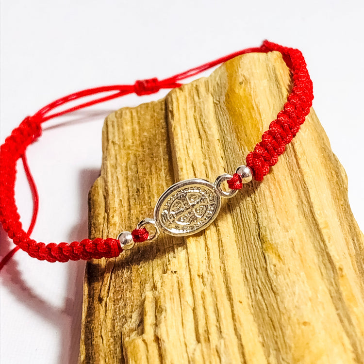 Pulsera San Benito Conector tejida