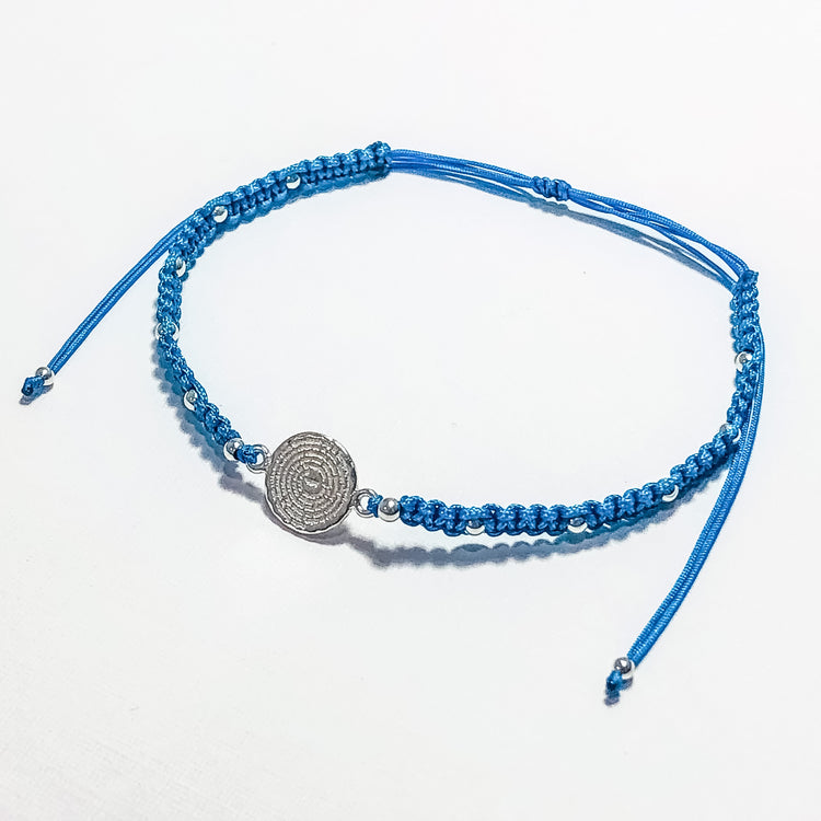 Pulsera Tejida Padre Nuetro conector