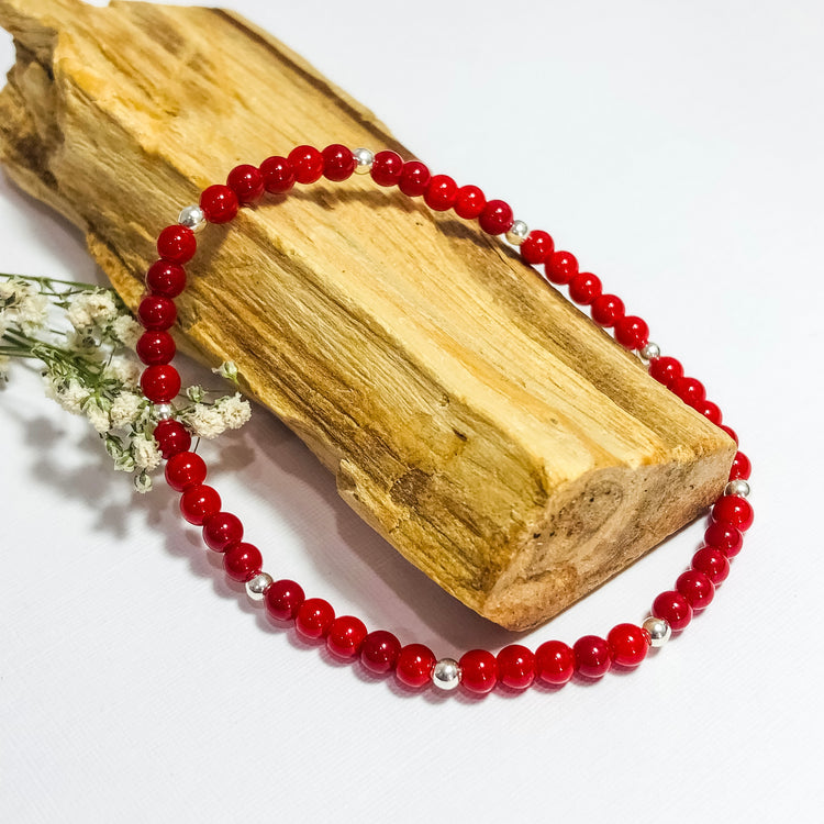 Pulsera Coral