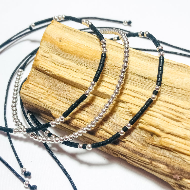 Conjunto 3 pulseras Plata