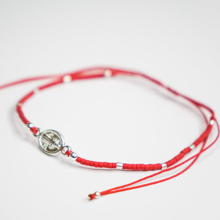 Pulsera mostacillas San Benito Conector