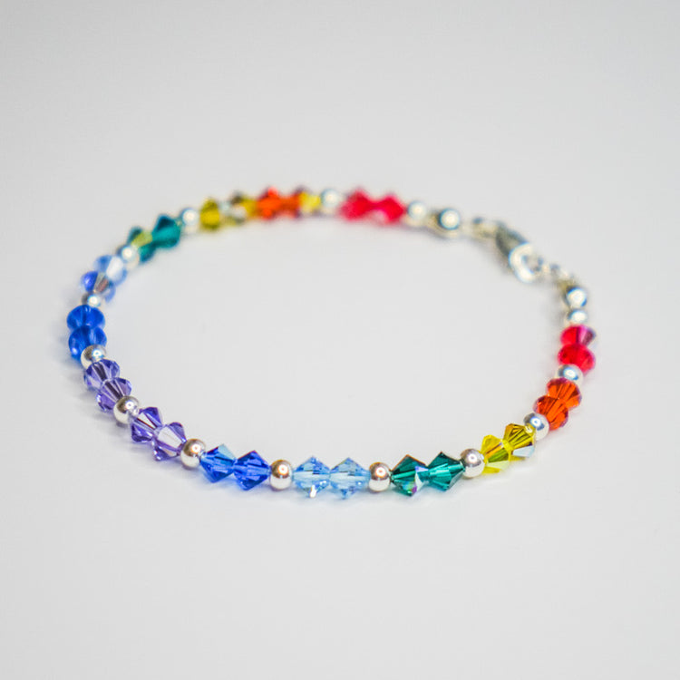 Pulsera 7 Chakras Cristales Swarovki